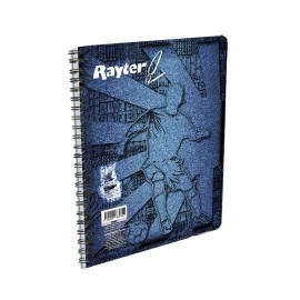 CUADERNO PROFESIONAL CUADRO CHICO RAYTER DE 100 HOJAS PASTA CARTULINA TIPO DOBLE 1 PIEZA - Envío Gratuito