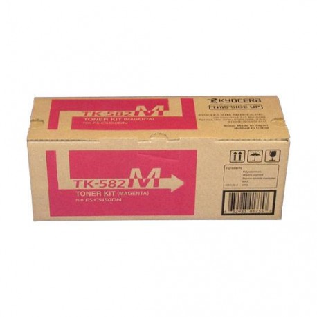 CARTUCHO DE TÓNER KYOCERA MITA TK582M MAGENTA - Envío Gratuito