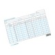 TARJETA DE ALMACEN IRASA 20.3 X 12.3 CM COLOR AZUL 1 PAQUETE CON 100 PIEZAS - Envío Gratuito