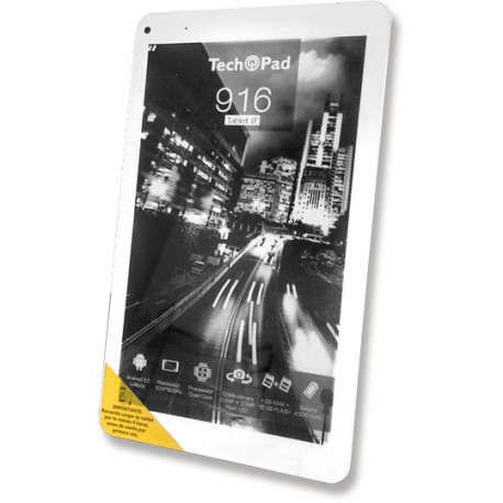 TABLET TECH PAD 916WH ROCKCHIP RAM DE 1 GB DD 16 GB 9 PULGADAS - Envío Gratuito