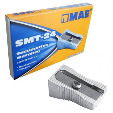 SACAPUNTAS MANUAL SMT24 MAE , DE METAL 1 PIEZA - Envío Gratuito