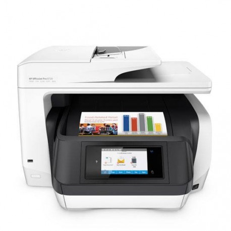 MULTIFUNCIONAL HP OFFICEJET PRO 8720 INYECCION DE TINTA COLOR - Envío Gratuito