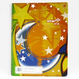 CUADERNO PROFESIONAL CUADRO GRANDE ESTRELLA DE 100 HOJAS PASTA DURA TIPO METALICO 1 PIEZA - Envío Gratuito