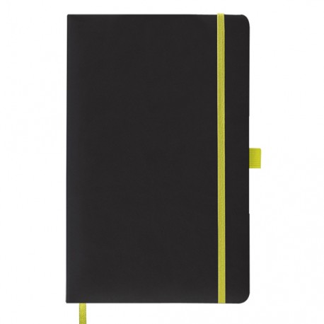 LIBRETA DE NOTAS MODELO BLACK AMARILLO - Envío Gratuito
