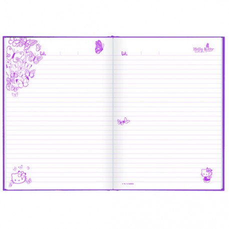 LIBRETA DE NOTAS MODELO HELLO KITTY 2 - Envío Gratuito
