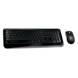 KIT TECLADO Y MOUSE MICROSOFT PN9-00004 CONEXION INALAMBRICO COLOR NEGRO - Envío Gratuito