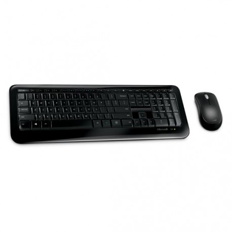 KIT TECLADO Y MOUSE MICROSOFT PN9-00004 CONEXION INALAMBRICO COLOR NEGRO - Envío Gratuito