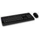 KIT TECLADO Y MOUSE MICROSOFT PP3-00004 CONEXION INALAMBRICO COLOR NEGRO - Envío Gratuito