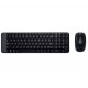 KIT TECLADO Y MOUSE LOGITECH MK220 CONEXION INALAMBRICO COLOR NEGRO - Envío Gratuito
