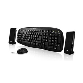 KIT TECLADO Y MOUSE ACTECK WKTE-006 CONEXION ALAMBRICO COLOR NEGRO - Envío Gratuito