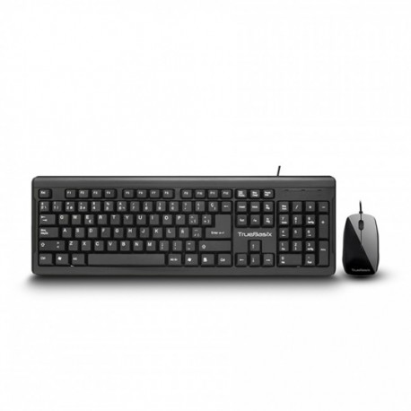 KIT TECLADO Y MOUSE ACTECK TB-01006 CONEXION ALAMBRICO COLOR NEGRO - Envío Gratuito