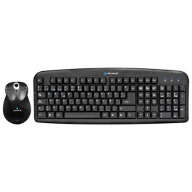 KIT TECLADO Y MOUSE ACTECK UETE-162 CONEXION ALAMBRICO PS2 COLOR NEGRO - Envío Gratuito