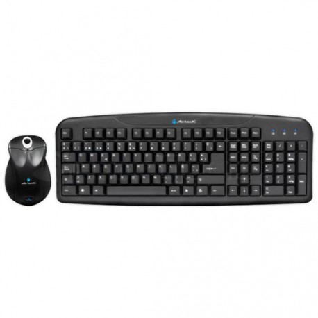 KIT TECLADO Y MOUSE ACTECK UETE-162 CONEXION ALAMBRICO PS2 COLOR NEGRO - Envío Gratuito