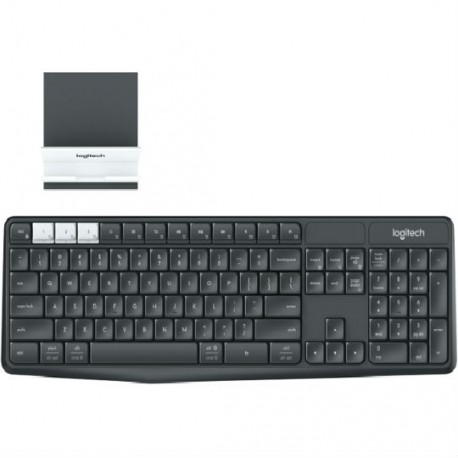 TECLADO MULTIDISPOSITIVO LOGITECH K375S INALAMBRICO CONEXION USB - Envío Gratuito