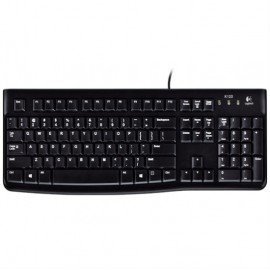 TECLADO LOGITECH K120 ALAMBRICO CONEXION USB - Envío Gratuito