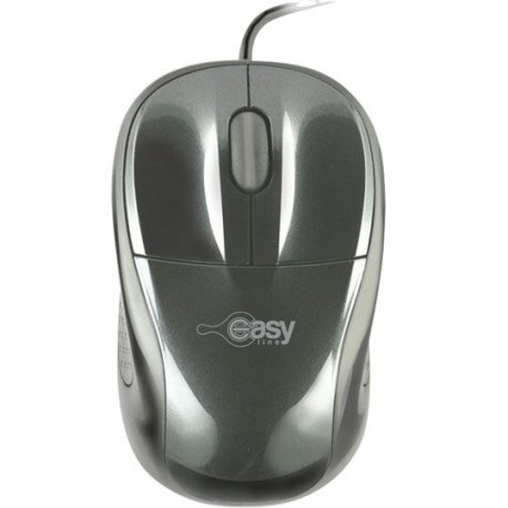 MOUSE ALAMBRICO EASY LINE EL-993339 CONEXION USB COLOR NEGRO - Envío Gratuito