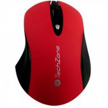 MOUSE INALAMBRICO TECHZONE TZ16MOU02-INA CONEXION BLUETOOTH COLOR ROJO - Envío Gratuito