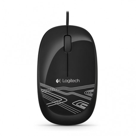 MOUSE ALAMBRICO LOGITECH M105 CONEXION USB COLOR NEGRO - Envío Gratuito