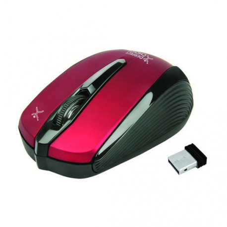 MOUSE INALAMBRICO PERFECT CHOICE PC-044185-00004 CONEXION USB COLOR ROJO - Envío Gratuito