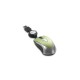 MOUSE MINI ALAMBRICO RETRACTIL VERBATIM 97254 CONEXION USB COLOR GRIS Y VERDE - Envío Gratuito