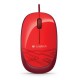 MOUSE ALAMBRICO LOGITECH M105 CONEXION USB COLOR ROJO - Envío Gratuito