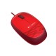 MOUSE ALAMBRICO LOGITECH M105 CONEXION USB COLOR ROJO - Envío Gratuito