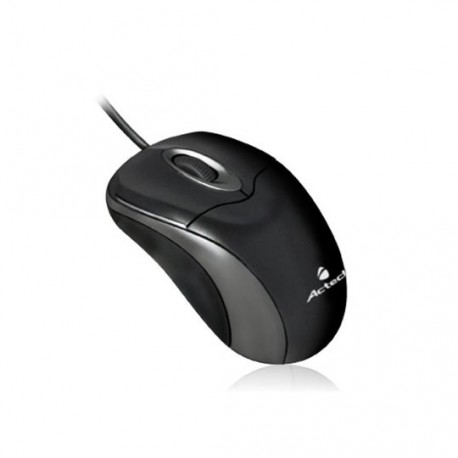 MOUSE ALAMBRICO ACTECK WKMM-001 CONEXION USB COLOR NEGRO - Envío Gratuito