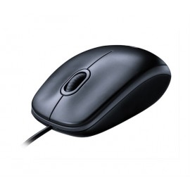MOUSE ALAMBRICO LOGITECH M100 CONEXION USB COLOR NEGRO - Envío Gratuito