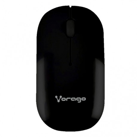 MOUSE INALAMBRICO VORAGO 205 CONEXION USB COLOR NEGRO - Envío Gratuito