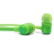 AUDIFONOS VORAGO AU-365896-1 TIPO ALÁMBRICOS CONEXION 3.5 MM VERDE - Envío Gratuito