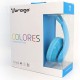 DIADEMA VORAGO AU-378585-4 TIPO ALÁMBRICOS CONEXION 3.5 MM AZUL - Envío Gratuito