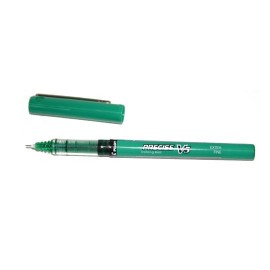 ROLLER PILOT PRECISE V5 DE TINTA VERDE COLOR BARRIL VERDE TRANSPARENTE PUNTO EXTRA FINO MEDIDA 0.3 MM 1 PIEZA - Envío Gratuito