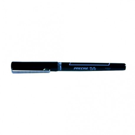 ROLLER PILOT PRECISE V5 DE TINTA NEGRA COLOR BARRIL NEGRO TRANSPARENTE PUNTO EXTRA FINO MEDIDA 0.3 MM 1 PIEZA - Envío Gratuito
