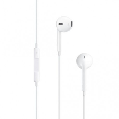 AUDIFONOS APPLE MD827ZM/B TIPO EARBUDS ALAMBRICOS CONEXIÓN/MEDIDA 3.5 MM COLOR BLANCO - Envío Gratuito