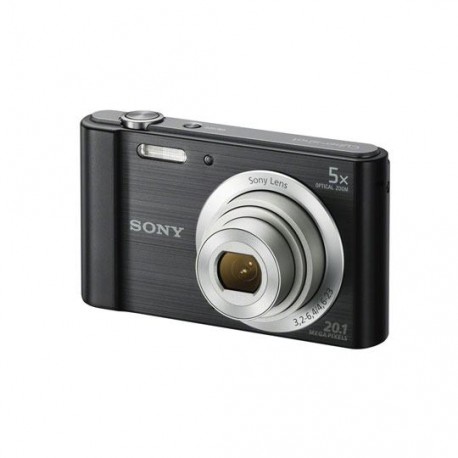 CAMARA DIGITAL SONY W800 20 MEGAPIXELES COLOR NEGRO - Envío Gratuito
