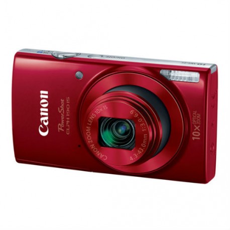 CAMARA DIGITAL CANON E190 20 MEGAPIXELES COLOR ROJO - Envío Gratuito