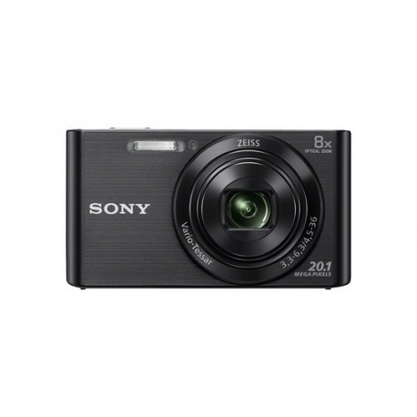 CÁMARA DIGITAL SONY DSC-W830 20.1 MEGAPIXELES NEGRO - Envío Gratuito