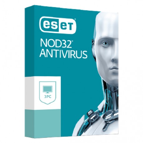 ANTIVIRUS ESET 3 LICENCIAS DVD LICENCIA DVD - Envío Gratuito