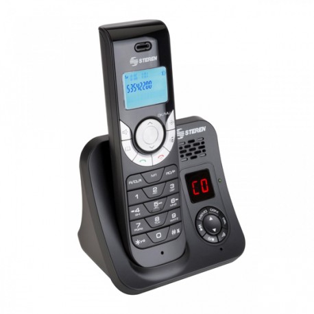 TELEFONO INALAMBRICO Y CONTESTADORA STEREN TEL-2480 1 PIEZA 1 LINEA - Envío Gratuito