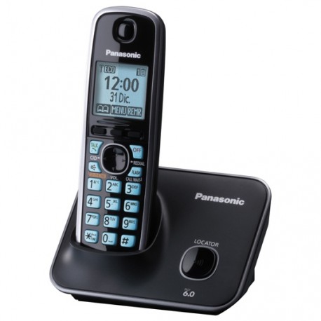 TELEFONO INALAMBRICO PANASONIC TG4111MEB 1 LINEA - Envío Gratuito