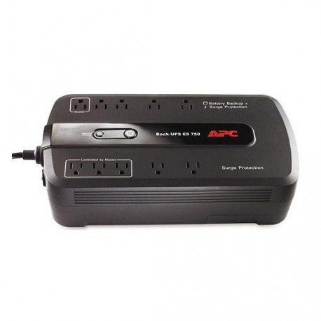 NO BREAK DE 10 CONTACTOS APC BE750GL CAPACIDAD DE 750 VA DURACION DE 10 MIN - Envío Gratuito