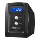 NO BREAK DE 6 CONTACTOS CYBER POWER OM900ATLCD 900 VA 30 MIN - Envío Gratuito