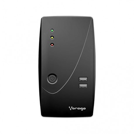 NO BREAK DE 8 CONTACTOS VORAGO UPS-300 800 VA 20 MIN - Envío Gratuito
