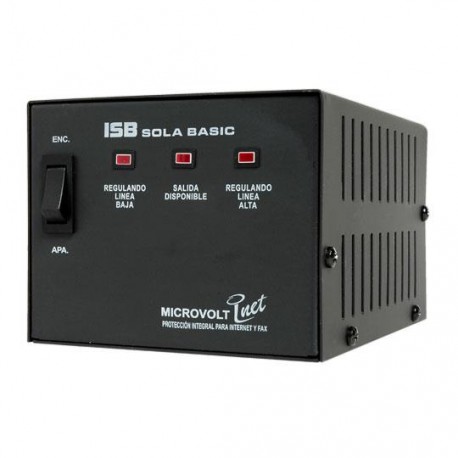 REGULADOR SOLA-BASIC DN-21-202 CAPACIDAD 2000 VA NUMERO DE CONTACTOS 4 USO MULTIFUNCIONAL - Envío Gratuito