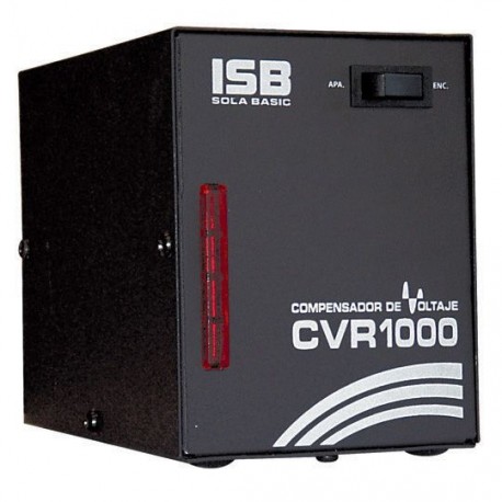 REGULADOR SOLA-BASIC CVR1000 CAPACIDAD 1000 VA NUMERO DE CONTACTOS 1 USO PARA EQUIPOS CON MOTOR - Envío Gratuito