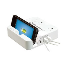 ESTACIÓN DE CARGA DE ESCRITORIO PARA TABLETS O SMARTPHONES KOBLENZ TPS-540 USB CAPACIDAD 540 JOULES - Envío Gratuito