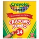 CRAYON CRAYOLA COLOR SURTIDO CRAYOLA FORMA REDONDO CAJA CON 24 PIEZAS - Envío Gratuito