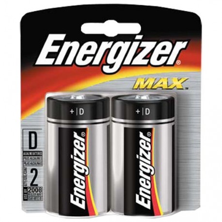 PILA ALCALINA ENERGIZER D DE 1.5 VOLTS 2 PIEZAS - Envío Gratuito