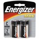 PILA ALCALINA ENERGIZER C DE 1.5 VOLTS 2 PIEZAS - Envío Gratuito