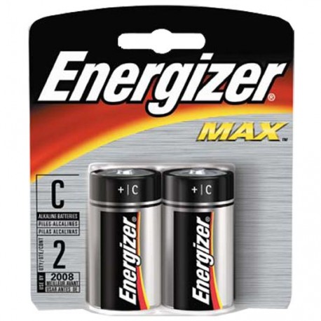 PILA ALCALINA ENERGIZER C DE 1.5 VOLTS 2 PIEZAS - Envío Gratuito
